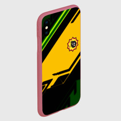 Чехол для iPhone XS Max матовый Serious Sam geometry - фото 2