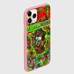 Чехол для iPhone 11 Pro Max матовый Plants vs Zombies пират - фото 2