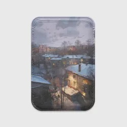 Картхолдер Magsafe магнитный Зима в городских чертогах 