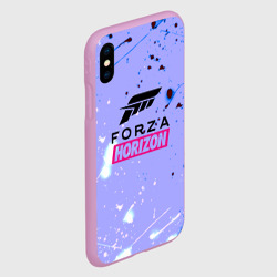 Чехол для iPhone XS Max матовый Forza Horizon краски текстура - фото 2