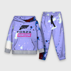Детский костюм с толстовкой 3D Forza Horizon краски текстура