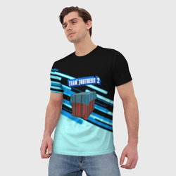 Мужская футболка 3D Team Fortress line - фото 2