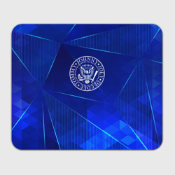 Прямоугольный коврик для мышки Ramones blue poly