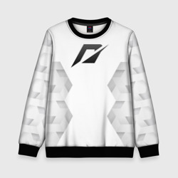 Детский свитшот 3D Need for Speed white poly