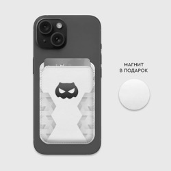 Картхолдер Magsafe магнитный DanMachi white poly - фото 2