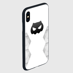 Чехол для iPhone XS Max матовый DanMachi white poly - фото 2