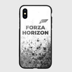 Чехол для iPhone XS Max матовый Forza Horizon - white gradient посередине