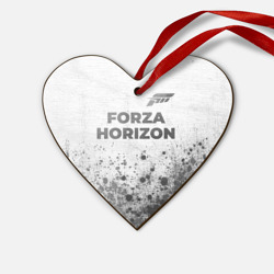 Деревянная игрушка Сердце Forza Horizon - white gradient посередине