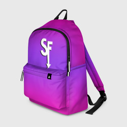 Рюкзак 3D Sally Face neon gradient
