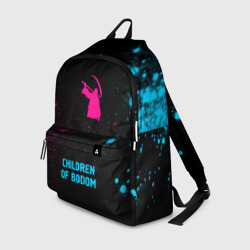 Рюкзак 3D Children of Bodom - neon gradient по-центру