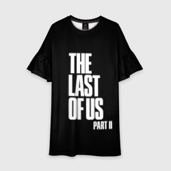 Детское платье 3D The Last of Us2 logo white 