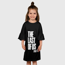 Детское платье 3D The Last of Us2 logo white  - фото 2