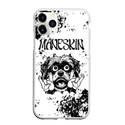 Чехол для iPhone 11 Pro Max матовый Maneskin - рок пес
