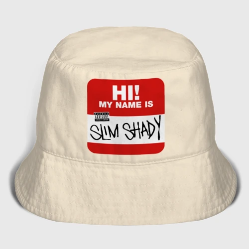 Мужская панама хлопок Eminem - slim shady sticker