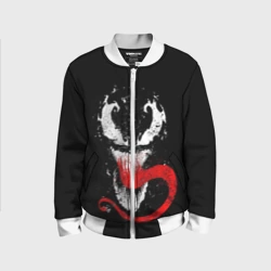 Детский бомбер 3D Лицо Венома