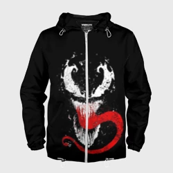 Мужская ветровка 3D Лицо Венома