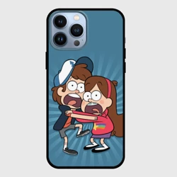 Чехол для iPhone 13 Pro Max Диппер и Мэйбл