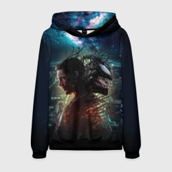 Мужская толстовка 3D Веном и Эдди