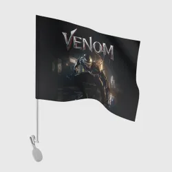 Флаг для автомобиля The symbiote - Venom