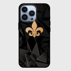 Чехол для iPhone 13 Pro Saints Row golden poly