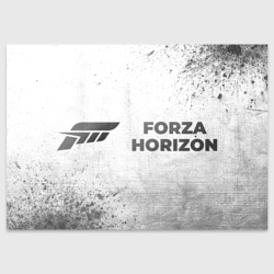 Поздравительная открытка Forza Horizon - white gradient по-горизонтали