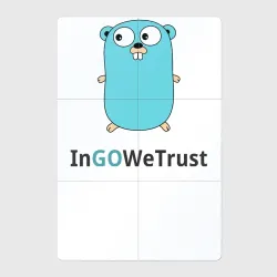 Магнитный плакат 2Х3 In go we trust