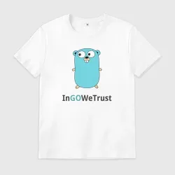 Мужская футболка хлопок In go we trust