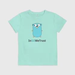 Детская футболка хлопок In go we trust