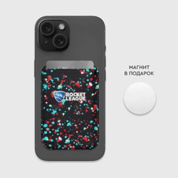 Картхолдер Magsafe магнитный Rocket League краски - фото 2