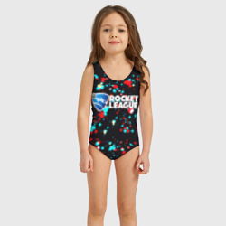 Детский купальник 3D Rocket League краски