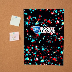 Постер Rocket League краски - фото 2