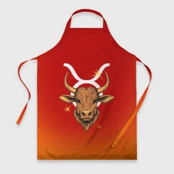 Фартук 3D Телец - Знак зодиака