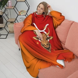 Плед с рукавами Телец - Знак зодиака - фото 2