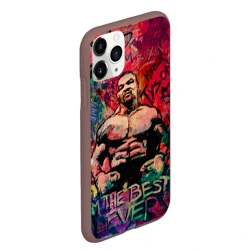 Чехол для iPhone 11 Pro Max матовый Майк Тайсон - лучший навсегда  - фото 2