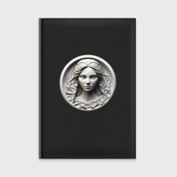 Ежедневник Дева античный портрет знак западного зодиака