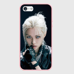 Чехол для iPhone 5/5S матовый Stray Kids Felix Giant concept
