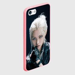 Чехол для iPhone 5/5S матовый Stray Kids Felix Giant concept - фото 2