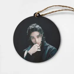 Деревянная игрушка круг Stray Kids Hyunjin Giant concept