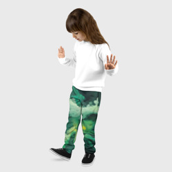 Детские брюки 3D Изумрудные волны - фото 2