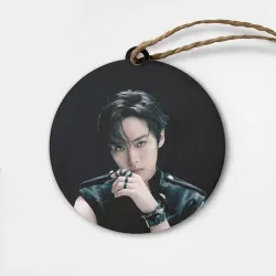 Деревянная игрушка круг Stray Kids Lee Know Giant concept