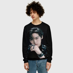 Мужской свитшот 3D Stray Kids Lee Know Giant concept - фото 2