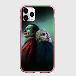 Чехол для iPhone 11 Pro Max матовый Харли и Джокер