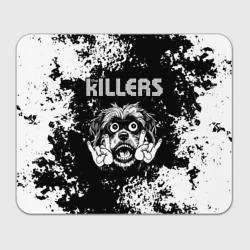 Прямоугольный коврик для мышки The Killers рок пес