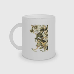 Кружка матовая стеклянная Адский рай Габимару Тёбэй Адза