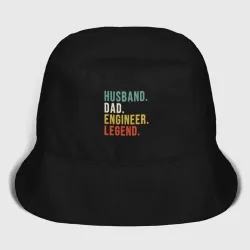Мужская панама хлопок Husband dad engineer legend