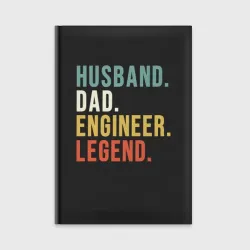 Ежедневник Husband dad engineer legend