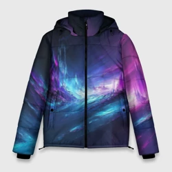 Мужская зимняя куртка 3D Арктический зимний хаос 