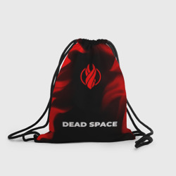 Рюкзак-мешок 3D Dead Space - red gradient по-центру