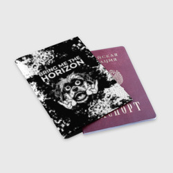 Обложка для паспорта матовая кожа Bring Me the Horizon рок пес - фото 2