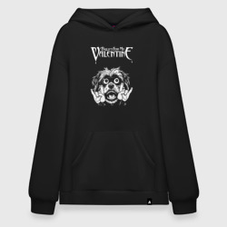 Худи SuperOversize хлопок Bullet For My Valentine rock dog